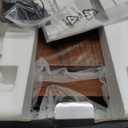 Vinyl Record Player with Speakers,Bluetooth Portable Turntable for Vinyl Records,Phonograph LP Player with 3 Speed USB RCA in Vintage Brown