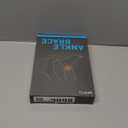 AGPTEK Ankle Brace for Women Men, Adjustable Lace-Up Ankle Support with Removable Splints for Sprained Ankle, Injury Recovery, Ankle Stabilizer Wrap for Basketball Volleyball Sports, Yellow, M