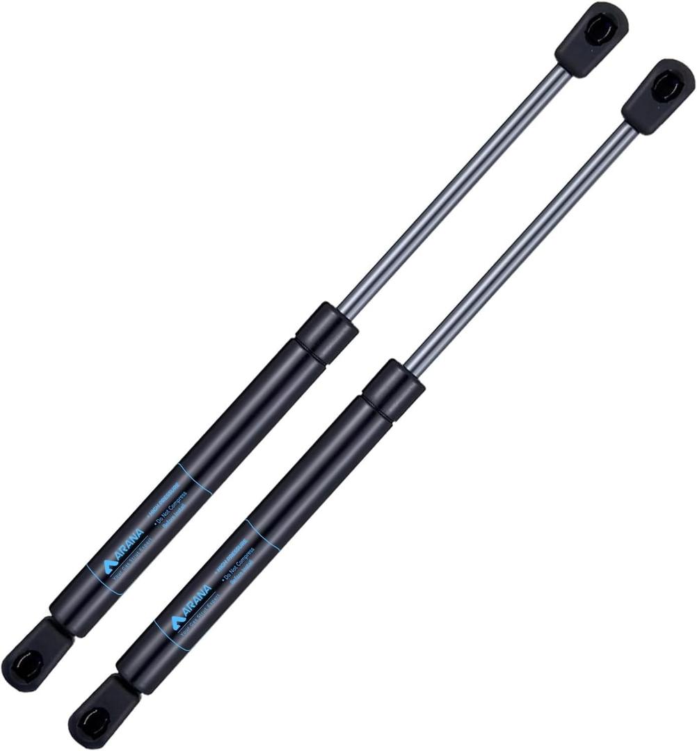 ARANA ml13-60 15 inch Gas Struts 60Lbs, sl-13-60 Gas Lift Struts, GSNI-5150-60 Strut 15 inch Piston for Leer Topper Camper Shell Truck Cap Tool Box Boat Hatch Lid RV Storage Door, 2 Pcs
