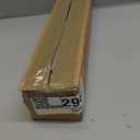 Matte Black Shower Curtain Rod,1 Inch Diameter Stainless Steel Adjustable Spring Tension Rods 32 to 68",with Holders,Anti-Slip,Curtain Rods No Drilling(1 Pack)