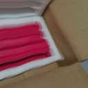 4 Pcs 18.7 Inch Hot Pink Acrylic Mahjong Tile Racks with Pushers for Game Night American Mahjong Racks Tile Set for Mah Jong Lovers and Beginners