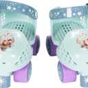 Disney Frozen Junior Skates Includes Knee and Elbow Pads, Size Adjustable Design for Growing Feet