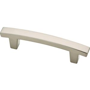 Franklin Brass (10-Pack)  Brushed Nickel Cabinet Handles, 3 Inch Hole Center, Pulls for Drawers, Kitchen Cabinet Door, Dressers | Pierce