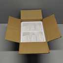 MALACASA Ramekins 6 oz Oven Safe, Porcelain Creme Brulee Ramekins Pudding Custard Cups Small Ceramic Souffle Dishes Ramakan Ramiken Ramicans Baking Bowls Set of 6, White, Series RAMEKIN-DISH