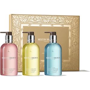 Molton Brown Floral & Aromatic Hand Care Collection  Trio of 10 fl. oz. Luxury Scented, Fine Liquid Hand Wash Gift Set