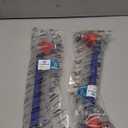 9.84-11.81' m10 Modified Front Sway Stabilizer Bar End Drop Link 2 Pcs Left & Right Aluminium Self Adjustable 360 Degree Swivel With Length And Angle Maintenance Vehicle X253010 250-300 Blue