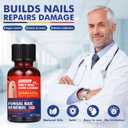 Multi-Purpose Nail Repair, Nail Solution with Tea Tree Oil for Discolored and Damaged NailsPlant Drops for Nails CareDiscolored and Damaged Nails (1PCS) (1 Fl Oz (Pack of 1))