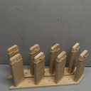 2 Pack 4 Steps Cat Wall Shelves Cat Stairs for Wall with Sisal Rope.Cat Wall Steps/Ladder Furniture  cat Tree Supplies(Catstairs 2Pack-4Steps) (Brownish white)