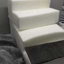 Supet Dog Stairs for Small Medium Dogs to Get on Bed, Dog Steps for High Bed Couch Car, Pet Stairs Steps for Cats Doggy Puppy