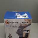 Ergobaby All Carry Positions Breathable Mesh Baby Carrier with Enhanced Lumbar Support & Airflow (7-45 Lb), Omni Breeze, Graphite Grey