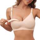 As Fairy Seamless Nursing Bras for Breastfeeding Soft Wireless Sleep Maternity Bralette M