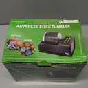 A1 Professional Rock Tumbler Kit, 4LB Extra-Large Barrel with Cutting-Edge Brushless Motor, Adjustable Speed & Timer, Durable Metal Base for Adults & Rock Collectors – Includes Full Accessories