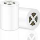 A-01 replacement filter compatible with Afina filter shower head, clean water - high pressure shower - reduce dry skin itching and dandruff - improve the condition of your skin and hair (2 PACK)