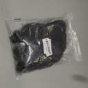 JoneTing Black Mushroom Wig+Hair Cap Bowl Cut Wigs Men for Halloween Party Wigs Short Black Funny Wig for Man Black Bob Hair With Bangs for Christmas Cosplay Costume