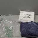 SmoothNovelty 10 Pcs Extra Large Microfiber Cloth 30" x 20" Large Floor Microfiber Towel Reusable Washable Free Lint Free Cloth Rag for Squeegee Mop Floor Window Housekeeping (White,Gray)