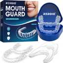 Anti Grinding Guard, Mouth Guard for Grinding Teeth at Night, Mouth Guard for Sleeping, Perfect fit Night Guards for Teeth Grinding, Reusable Mouthguard for Adults