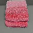 OLANLY Bathroom Rug Mat 24x16, Extra Soft and Absorbent Microfiber Bath Rugs, Non-Slip Plush Shaggy Bath Carpet, Machine Wash Dry, Bath Mats for Bathroom Floor, Tub and Shower, Pink
