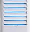 Portable. Portable Air Conditioner Fan, Dual-Use Cold Air Fan with Heating and Cooling .Tabletop (1, White)