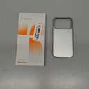 TORRAS Magnetic Slim Fit for iPhone 17 Pro Case 6.3 inch, Ultra-Thin, Compatible with MagSafe, Lightweight Matte Anti-Scratch Hard PC Cover Phone Case for iPhone 17 Pro OriginFit, Silver White