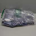 Foldable Shopping Trolley with Wheels - 2 in 1 Reusable Grocery & Travel Bag (Dark Blue)