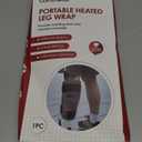 Cordless Leg Heating Pad with Vibration for Pain Relief, Wearable Wrap Around Heating Pad for Knee, Shin Splint, Calf, Arm, Thigh Pain Relief, Rechargeable with Battery