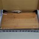 ETMI Vintage Bread Box for Kitchen Countertop - Retro Brown Bread Storage Box Breadbox