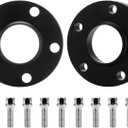 Aeagle 25mm Hubcentric Wheel Spacers 5x112 Thread 14x1.5 Hub Bore 66.6mm for E300 E350 E400 C250 Matic A5 S5 A6 S6 A7 A8, Forged Aluminum Wheel Adapters 2PCS