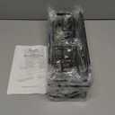 Shower Caddy Bathroom Shelves, The Athena Silken 4 Set, 40LB Capacity, Adhesive Tape No Drill - Rustproof -Gorgeous Powder Coated 304 Stainless Steel Shower Organizer for kitchen & Home Decor - Black