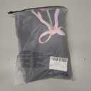 SweatyRocks Girl's Cherry Print Long Sleeve Hoodies Y2k Drop Shoulder Loose Pullover Tops (Blue)