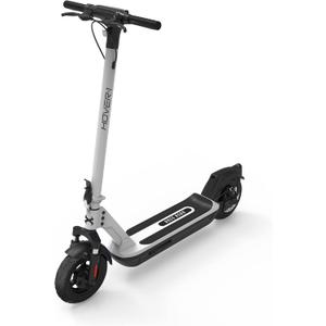 Hover-1 Pro Series Boss Foldable Electric Scooter with 500W Brushless Motor, 20 mph Max Speed, 10 Honeycomb Tires and 24 Mile Range (White)