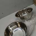 AVERYDAY 46 oz Stainless Steel Dog Bowls Set, 2 Pack for Replacement Dog Bowl Stand, 5.7 Cups Metal Dog Bowls, 7 Inch Large Dog Water Bowl for Raised Feeder with Opening 7-7.36"
