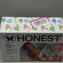 The Honest Company Comfort Dry Disposable Diapers for Sensitive Skin, Hypoallergenic, All The Alpacas + Turtle Time, Club Box Size 1 (8-14 lbs) 78 Count