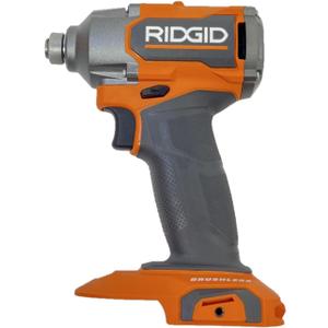 RIDGID 18V Brushless Cordless 1/4 in. Impact Driver R862301 (Tool Only), Orange