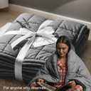 Weighted Blanket 15lbs 60"x80", Weighted Blankets for Adults, Cooling Weighted Blanket for Sleeping, Machine Washable Soft & Breathable All-Season Comfort & Premium Glass Beads(60" x 80" 15 lbs)