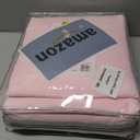 HOMEIDEAS Queen Size Bed Sheets - 6 Piece Set (Pale Pink) - Extra Soft Brushed Microfiber 1800 Bedding Sheets, Deep Pocket, Wrinkle & Fade Free