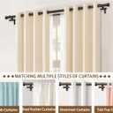 KAMANINA 1 Inch Double Curtain Rods 66 to 120 Inches (5.5-10 Feet), Heavy Duty Adjustable Double Curtain Rod for Windows, Bronze Drapery Rods with End Caps