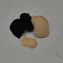 2025 Push Up Sticky Bra, 2 Pack Reusable Adhesive Invisible Backless Strapless Bra Nude+black C