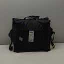 Everlasting Comfort Stadium Seats with Back Support - Adjustable Memory Foam Bleacher Chairs with Back and Cushion, Portable, Easy Folding Stadium Seat Cushion with Storage Pocket (01. Black)