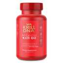 Antarctic Krill Oil by KrillDNA | 1000 mg with Astaxanthin, Omega 3, DHA, EPA, and Phospholipids | Vanilla Coating, No Smell, No Fishy Taste | (120 softgels-60 Servings)