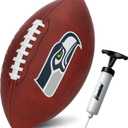 Franklin Sports NFL Football - Youth Junior Size Football for Kids - Official NFL Team Logo + Colors - Fan Shop Ball