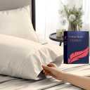 Ashton Sheets 100% Egyptian Cotton Pillow Cases Standard/Queen Size Set of 2 - Luxury 1200 Thread Count Sateen Ivory Pillow Cases, Silky Soft Cotton Pillowcases Fits Standard & Queen Size Pillows
