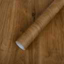 LXCREAT Wood Contact Paper Peel and Stick, Light Brown Wooden Grain Wallpaper for Countertops Furniture 15.7in x 196.8in, Self-Adhesive Removable Waterproof Wallpaper Drawer Liner Cabinets Walls Desk