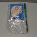 Qarwayoc 50PCS Large Blonde Hair Ties, Seamless Hair Bands, Soft Elastic Hair Ponytail Holders, No Damage, 2 Inch in Diameter