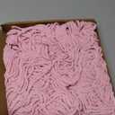 Amdermi Stuffed Animal Hammock Corner Hanging Net for Stuff Animal Storage Macrame Toy Display Plush Toy Holder-Perfect for Tiny Space Walls-Kid Bedroom Decor Nursery Playroom Organizer (Light Pink)