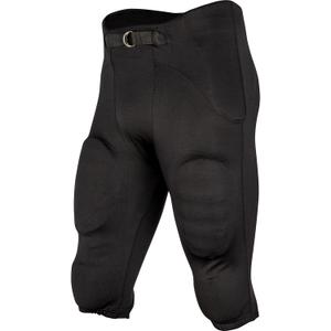 CHAMPRO Safety Practice Football Pants with Pads (Medium, Black)