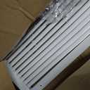 HVAC Premium 36" X 8" Aluminum Return Grille - Easy Air Flow - Linear Bar Grilles [Outer Dimensions: 37.875w X 9.875"h]