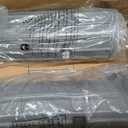 Dock Bumpers Fenders,Boat Dock Bumpers for Edge or Side,Marine Fender Guard,Vertical Protection,Soft Durable Construction,Includes Mounting Hardware,2Pack-Gray