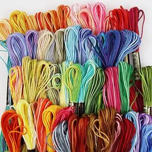 KCS 78 skeins of Polycotton Color Variegated 6 Stranded Cross Stitch Threads Embroidery Floss KCS 78 skeins of Polycotton Color Variegated 6 Stranded Cross Stitch Threads Embroidery Floss