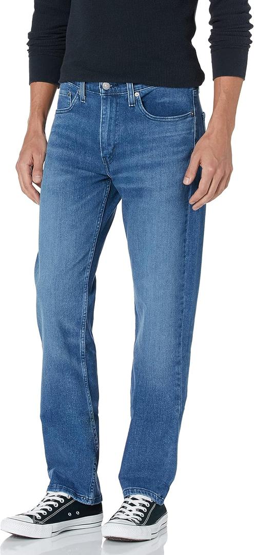 Levi's Men's 514 Straight Fit Cut Jeans (36W x 32L, Begonia Tint - Advanced Stretch)