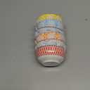 Gibsimi Ceramic Dipping Bowls Set - Mini 4 Oz Dessert Bowls Set - Small 3.5 Inch Porcelain Bowls for Side Dishes, Snack, Appetizer, Yogurt - Microwave Dishwasher Safe - Set of 6 - Assorted Colors